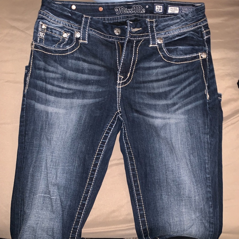 SOLD**Miss Me Boot Cut Jeans